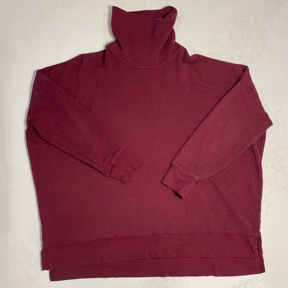 PInk oversized sweatshirt size small (easily fit a medium)